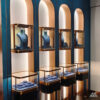 IMG_3687 Wall-mounted stainless steel display cabinet