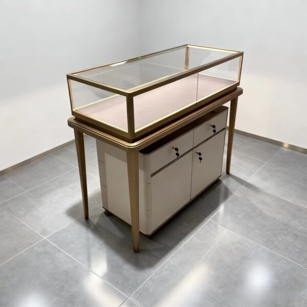 Stainless Steel Jewelry Display Case