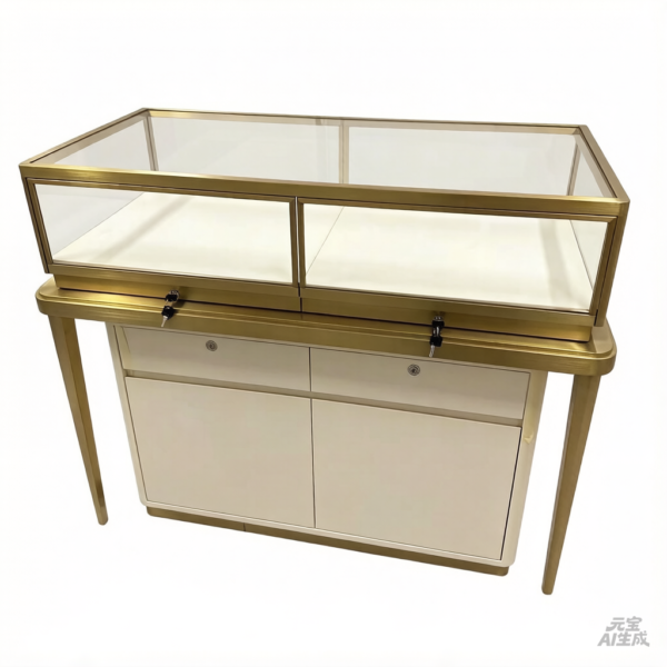 Stainless Steel Jewelry Display Case
